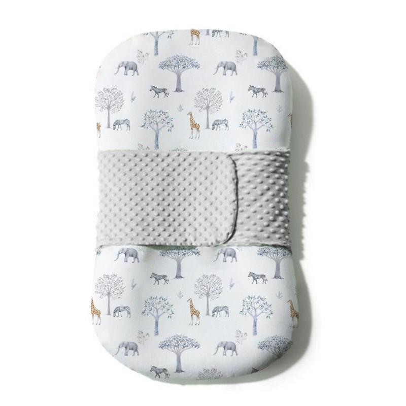 Baby Lounger Newborns Nest for Easy Sleeping Toddlers Bassinet Soft & Breathable Travel Bed Mattress Sleep Essential