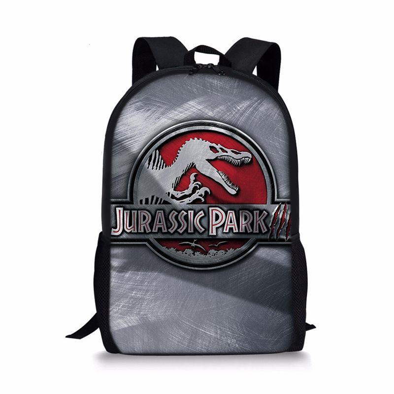 Jurassic World Dinosaurier Rucksack Große Kapazität Schultasche für Jungen und Mädchen