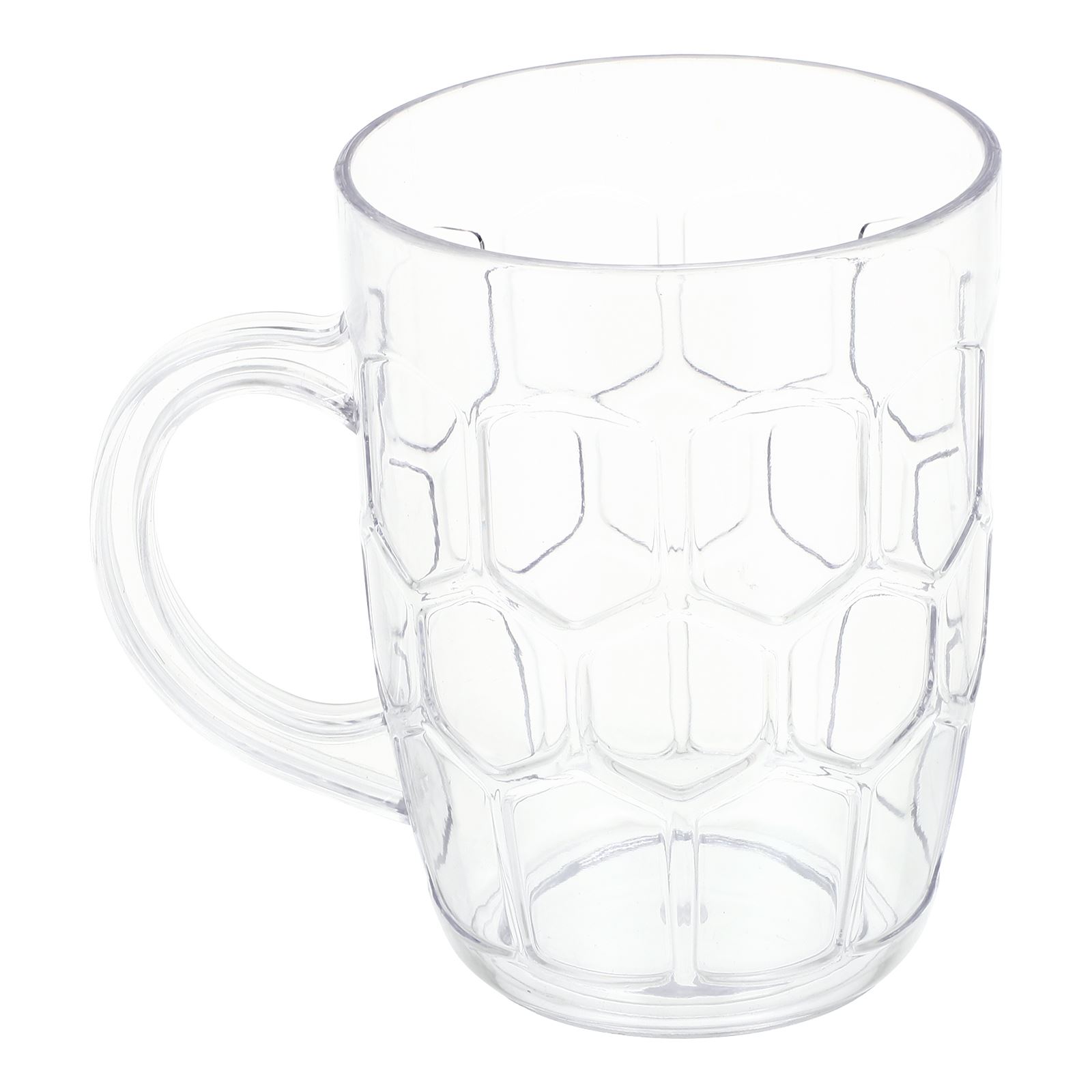 

Акриловая пивная кружка термостойкая прозрачная кофейная кружка для воды, чая, молока, сока, кружка для питья с ручкой, офисная посуда для напитков