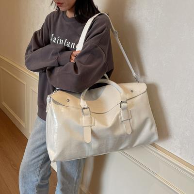 New Travel Bag Stylish and Simple Stone Pattern Design Business Travel Hand Luggage Home Storage Bag