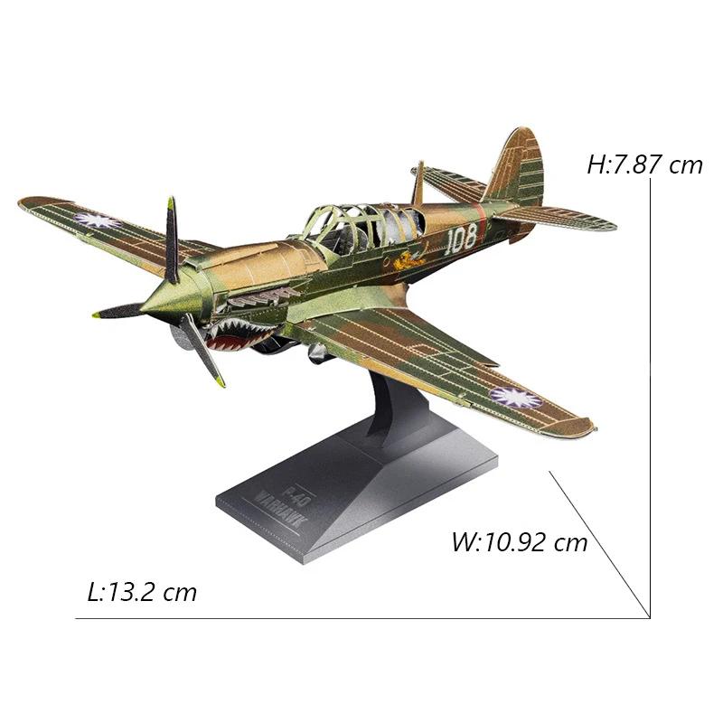 3D Metal Puzzle Ufo Diy Handmade Space Exploration Spacecraft Assembly Model Jigsaw Puzzle Toys For Adult Kids
