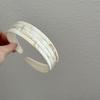 Plastic Wide Tortoise Shell Headband Acetate Leopard Hair Band  for Women's Hair