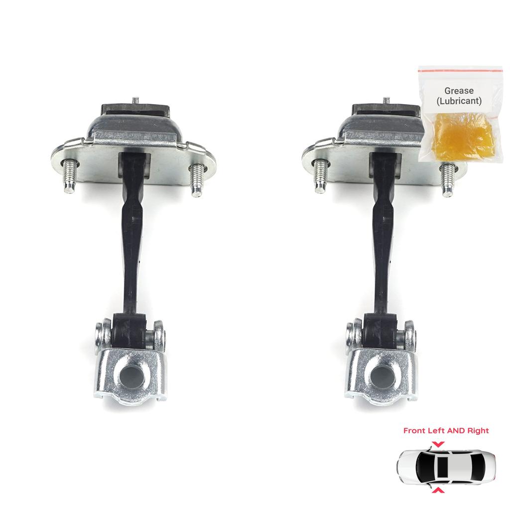 BDP696-1 2 Pieces Front Door Hinge Stop Check Strap Limiter 5S6AA23500AB for Ford Fiesta MK5 JH JD Fusion JU