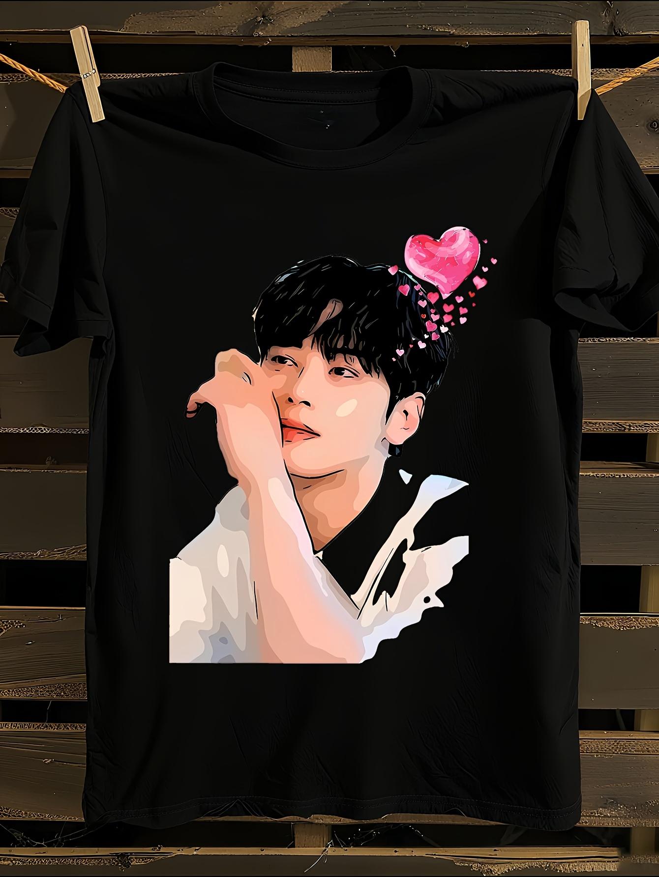 Cha Eun Woo Inspired Tshirt XXXL