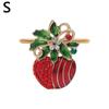 1PC Table Decor Christmas Napkin Holder Serviette Holder Napkin Ring Alloy Wedding Event Favor Hot