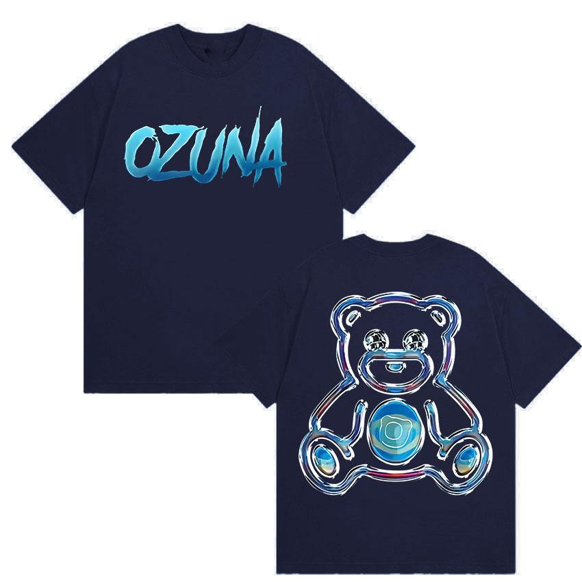 Rapper Ozuna Album 2025 Merch T Shirts Men's Women Fashion Retro O-Neck High Quality T-Shirt Casual 100% Cotton Oversized Tshirt