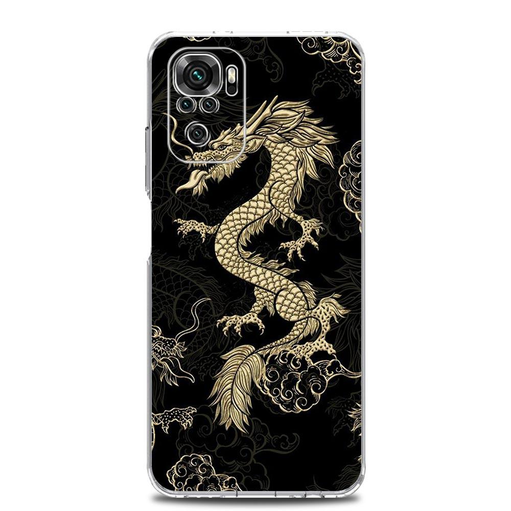 New Square Clear Soft Phone Case For Xiaomi Redmi Note 12 11 9S 9 8 10 Pro+ 7 8T 9C 9A 8A K40 Gaming Cover Tiger neon Leopard