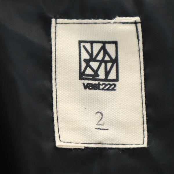 Brand new VAST222 18AW Made in Japan Batting coat 2 beige Zip Men's Used