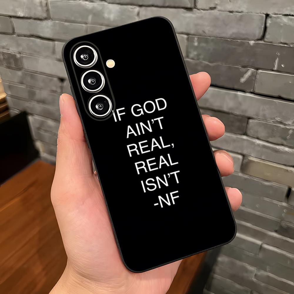 

Rapper NF Phone Case For Samsung S26 S25 Plus S20 S20 Plus S22 Ultra S23 FE S21 Plus S21 Ultra Soft Cover Samsung S21 FE