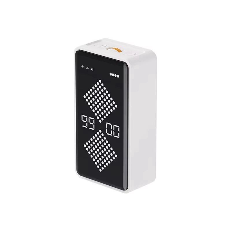 

A25F-Portable LED Kitchen Timer Manual Time Management Tool Digital Countdown Alarm Clock For Cooking, Learning Reminder белый