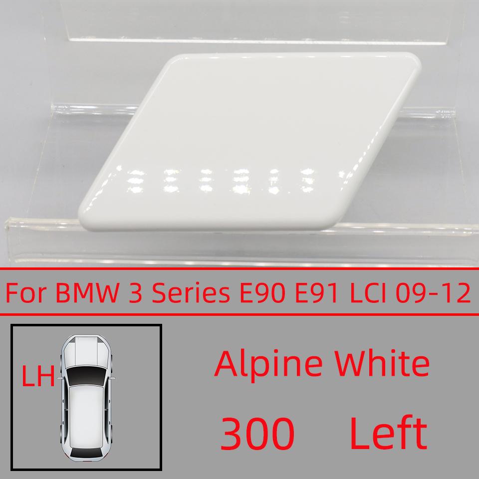 Headlight Washer Nozzle Cover For BMW 320 325 328 330 335 E90 E91 LCI 2009-2012 Sprayer Lid Cap Painted Washer Jet Cover Cap