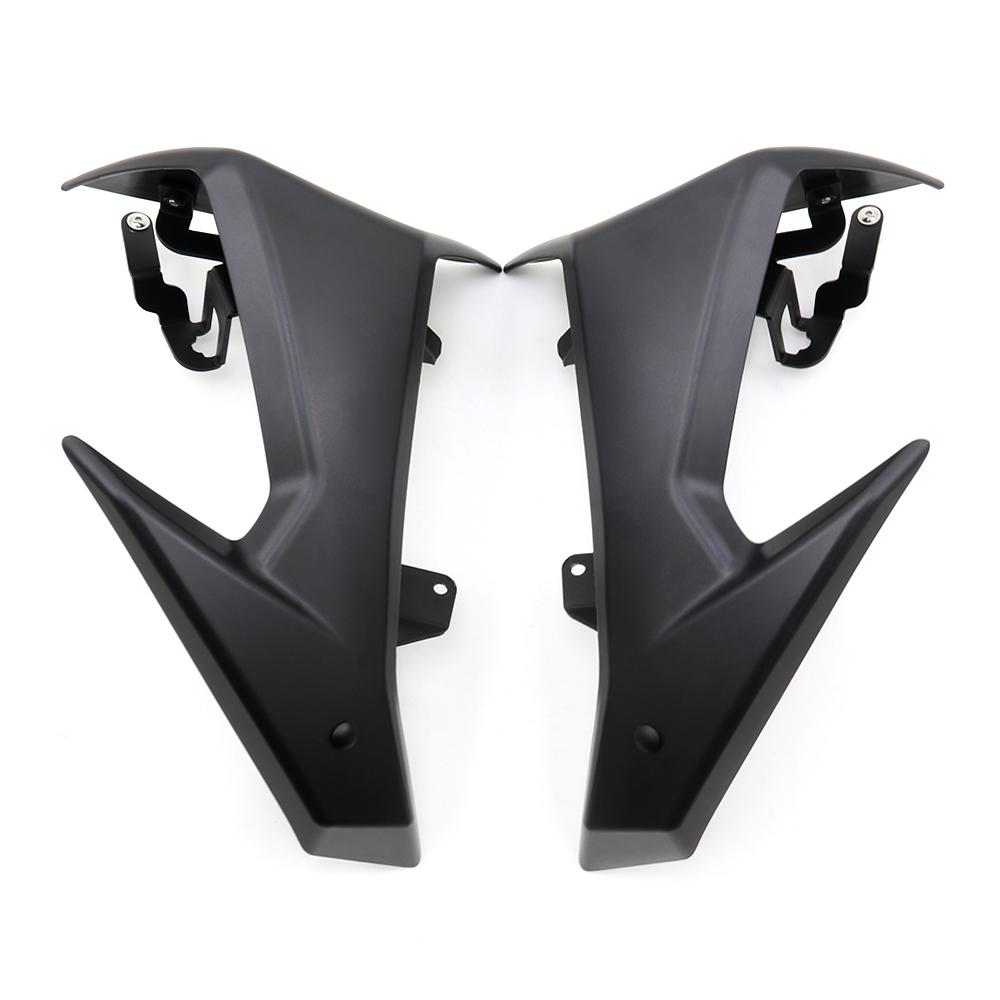 

Для SUZUKI GSX-8S GSX 8S GSX8S 2023-2025 2024 Мотоциклетный передний спойлер даунфорса Винглет Фронтальное спортивное нейкед аэродинамическое крыло чёрный