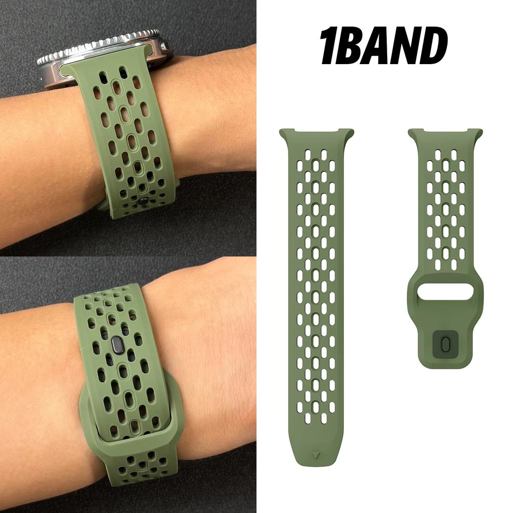 BUSKOZ Silicone straps for Samsung Galaxy Watch 8 Strap 40/44mm Sport Bracelet correa Watch 8classic 46mm wristband Accessories