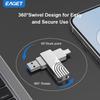 EAGET USB 3. 2 Type C To USB Flash Drive Pen Drive  2 In 1 USB 3.2 Memory Stick Flash Disk Type-C Pendrive