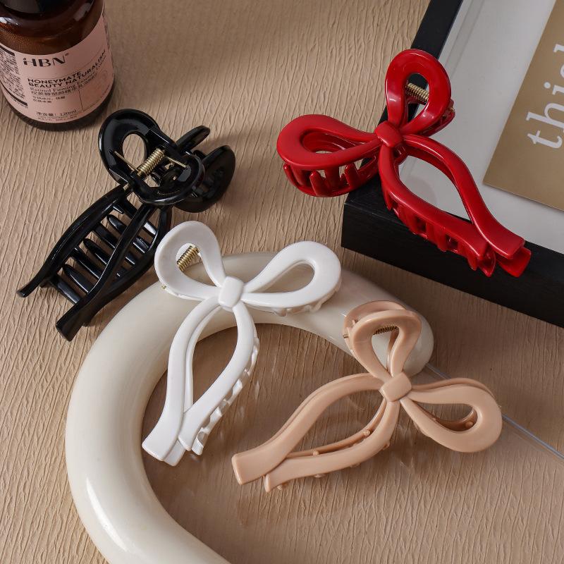 Silicone Safe Soft Shark Clip Anti Collision Protection For The Back Of The Head Anti Fall Women'S Hair Claw Clip Accessories