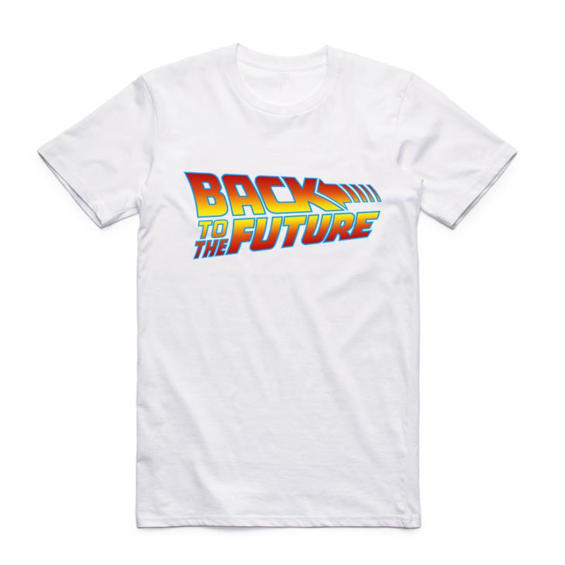 2019 Back To The Future T-shirts Summer Short Sleeve O Neck Men T Shirt Fashion Streetwear Men Clothing Tops Tees
