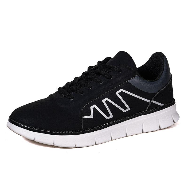 Large size breathable new fly-woven mesh breathable casual shoes soft-soled sports shoes British style 39