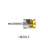 Dental Implant Screwdriver Set with Torque Wrench for Phase II Restoration