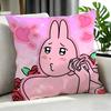 Cartoon My Friend Rabbit Cushion Cover Cushion Cover Set 4Pcs 50X50 45X45 40X40 Pillowcase Decorative Sofa Home Decor