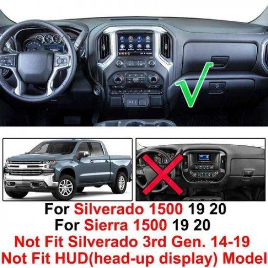 Dashmat Dashboard Cover For Chevrolet Silverado 1500 Dash Mat Cover