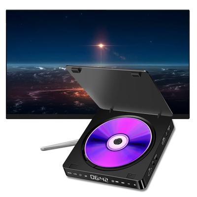 Heim-DVD/VCD-HD-Video-Player, Hi-Fi-Stereo-Lautsprecher, 1080P, multifunktionaler tragbarer Mini-CD-Player