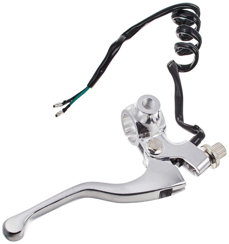 KITACO Right Lever Holder Set Holder Monkey Silver & (Short/Mirror Included) Etc. 525-0701101