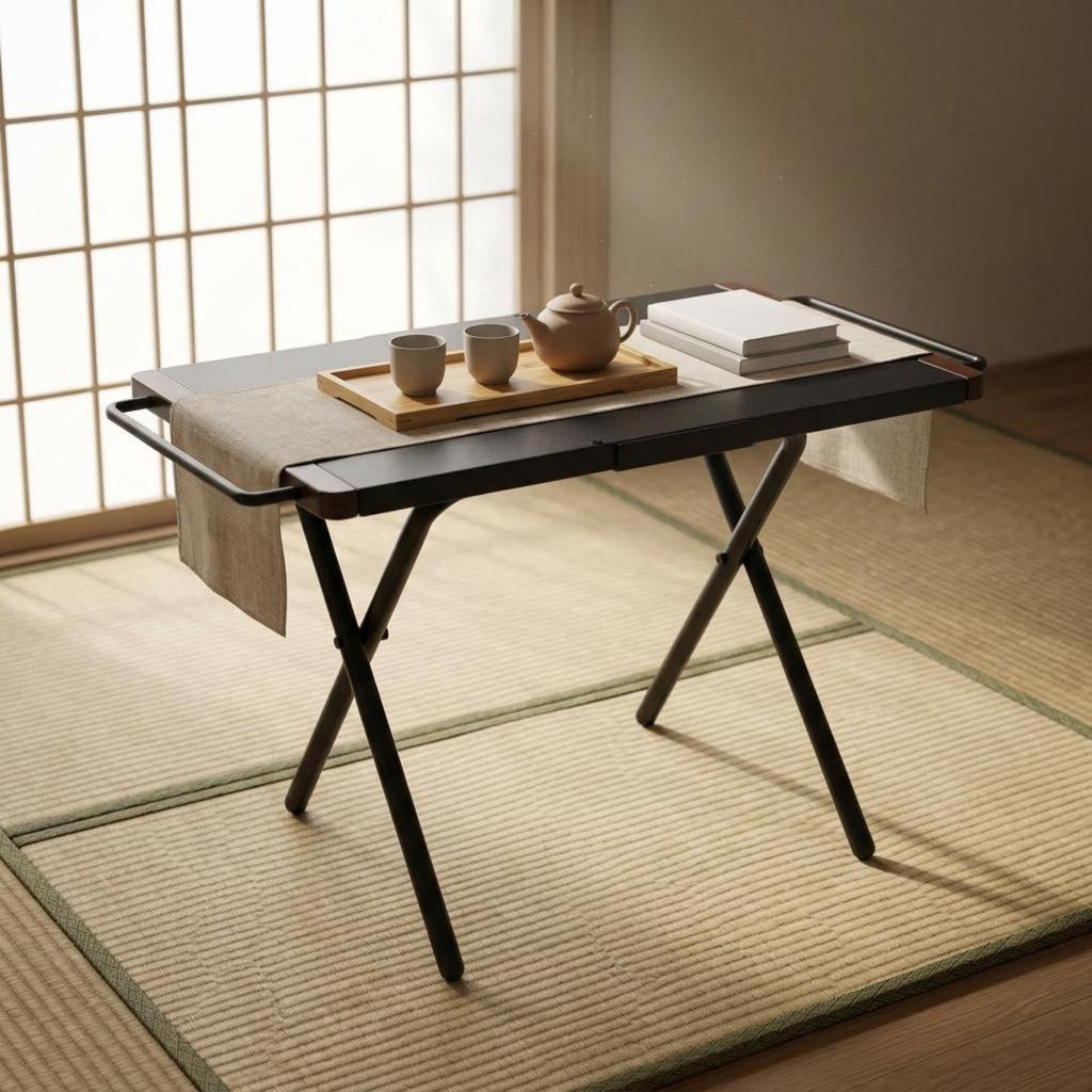 Folding Camping Table Easy To Clean Steel Stable Structure