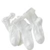 Women's Summer White Lace Bow Mid-Calf Socks - Sweet Lolita Style