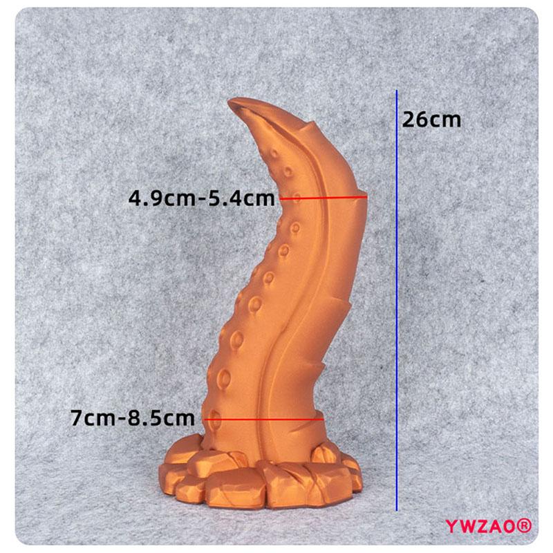 YWZAO Anal Plug Tentacle Liquid Silicon Sucker G74