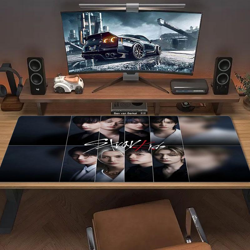 Animal Friends Large Size Mouse Pad Large Gaming Table Cushion Nonslip Laptop Tablet Big Mousepad Xxl Mat Mini Pc Playmat With Lock Edge