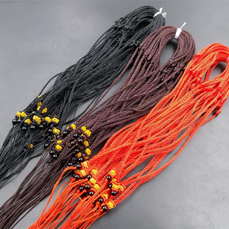 Hand-Woven Retractable Necklace Pendant Cord