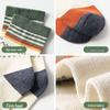 Langsha Girls' Cotton Mid-Calf Socks - 6 Pairs
