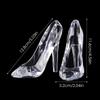 1pc Cinderellas Crystal Shoes Kids Birthday Gift Home Decor High-Heeled Shoes Figurines Wedding Decoration Valentine's Day Gift