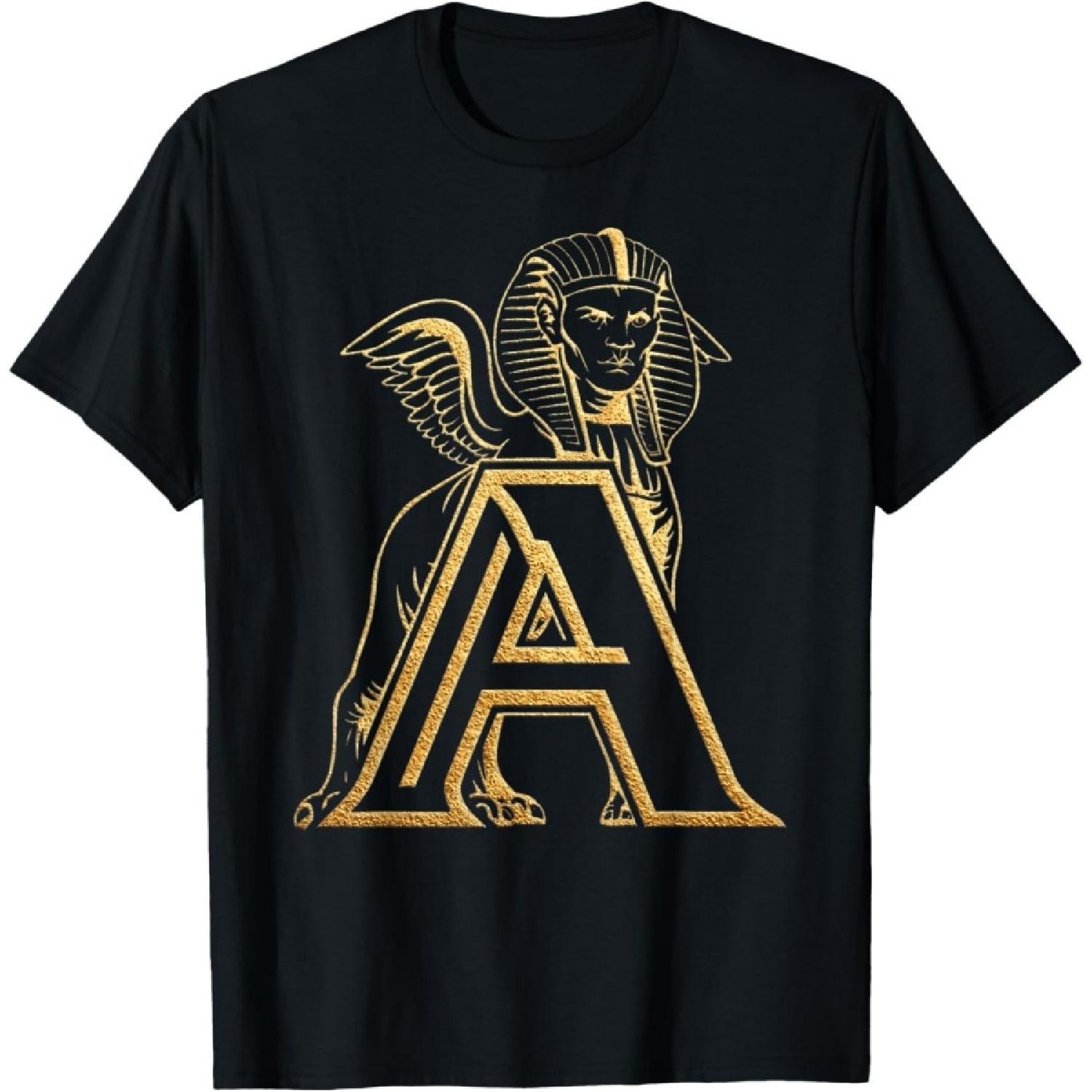 

Alpha Man Sphinx for Alpha Fraternity T-Shirt XXXXXL чорний