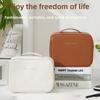 New Cosmetic Bag Large Capacity Women's Split Makeup Brush Waterproof Women's Bag Handbag Travel Storage Bag