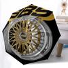 BBS Wheels: Precision Style Folding Umbrella 8 Paraphenoid Bones Suitable for All Seasons Sun Umbrella Outdoor Travel