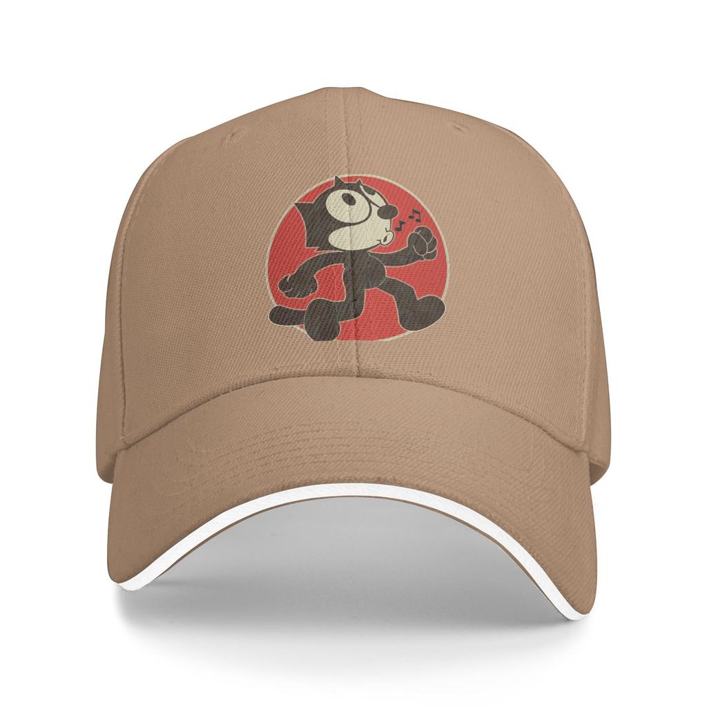 Vintage Felix The Cat Keep Walking  Cap For Unisex Stylish Baseball Cap  Sun Hat Casual Headewear Adjustable Fit