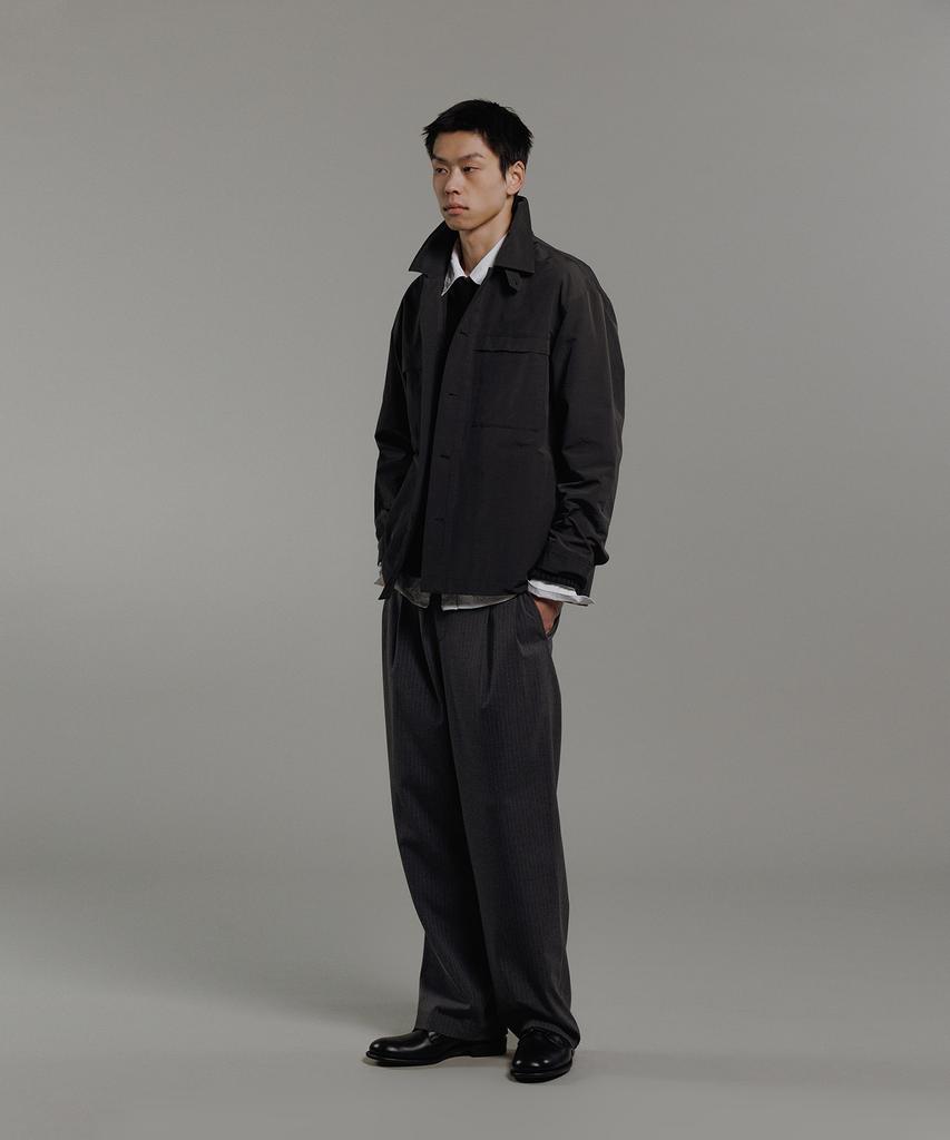 Blankroom Utility Jacket_Charcoal