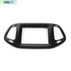 Fit For Jeep Compass 2017- ABS Central Console Navigation Panel Trim Black