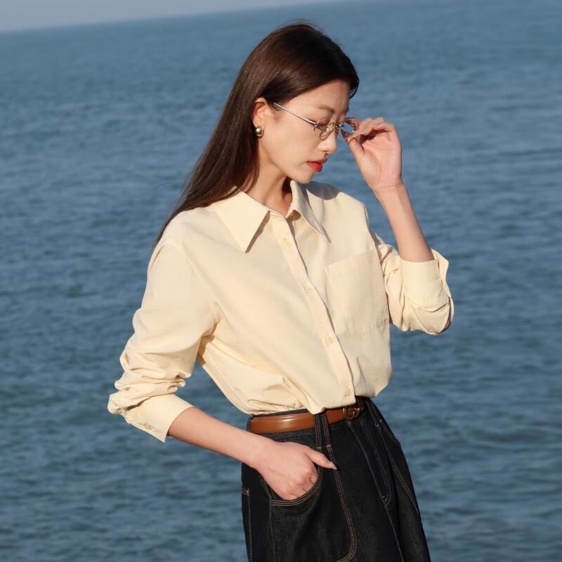 

Sancai Women s Plus Size Solid Long Sleeve Button-Down Shirt 3XL