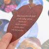 Couple Love Oracle Card Love Oracle Heart-Shaped English Card