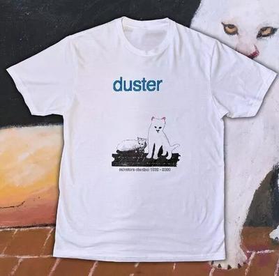 Duster Band Shirt Duster Band Weiß Unisex T-Shirt S-5XL NI1324