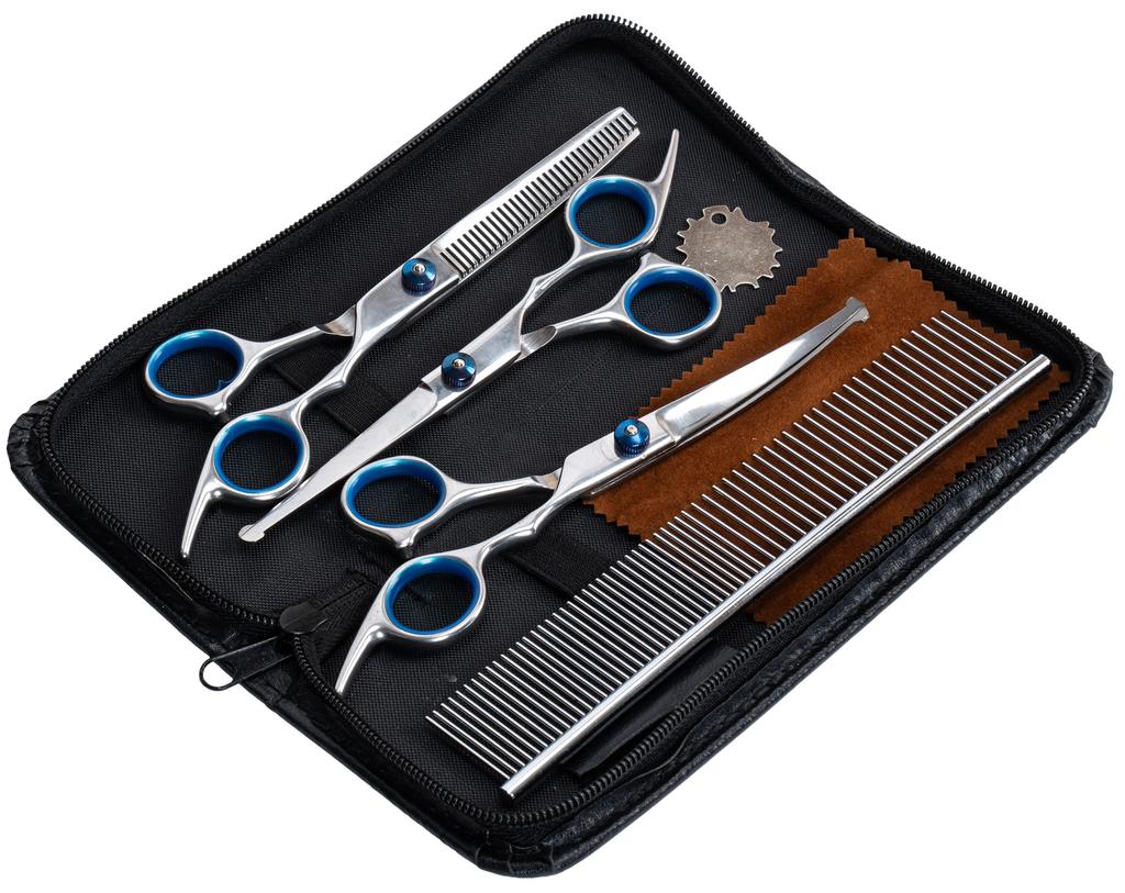 Grommy Pet Scissors Set For Dogs And Cats