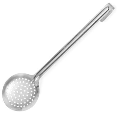 Kitchen Line HACCP geschlitzter Löffel aus Stahl, Durchmesser 115 mm, Hendi 528204