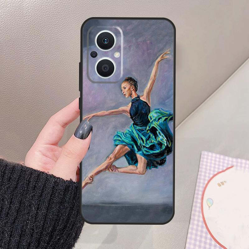 

Масляная живопись Гимнастика Чехол Funda для OPPO Reno 13 11 12 14 Pro 13F 14F 12F 11F 7 8 Lite OPPO Find X5 X6 X8 X9 Pro OPPO Reno11