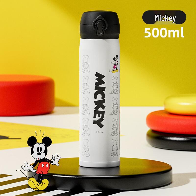 Disney Mickey Mouse 500ml Stainless Steel Insulated Drink Bottle
