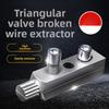 Kit universal de extragere a șuruburilor și bolțurilor - instrument de reparare a filetului de 1/2 "și 3/4" cu mâner cu arc, utilizat pentru întreținerea conductelor casnice și industriale