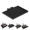 NUOLUX Mobile Phone Live Broadcast Stand Microphone Sound Card Tray Adjustable Bracket Stand Microphone Multifunctional Microphone Storage Tray Holder