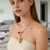 Horse Zodiacs Themed Gift Necklace Featuring Horse Pendant Vintage Metal Finish Ideal for Birth Year Celebrations