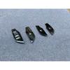 Switch Panel Black Window Lift Cover Trim For - Toyota RAV4 Steel 4PCS